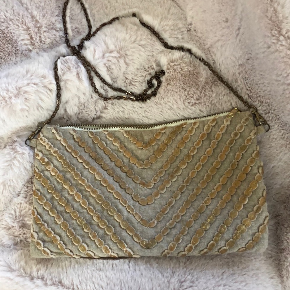Lightweight linen crossbody summer bag